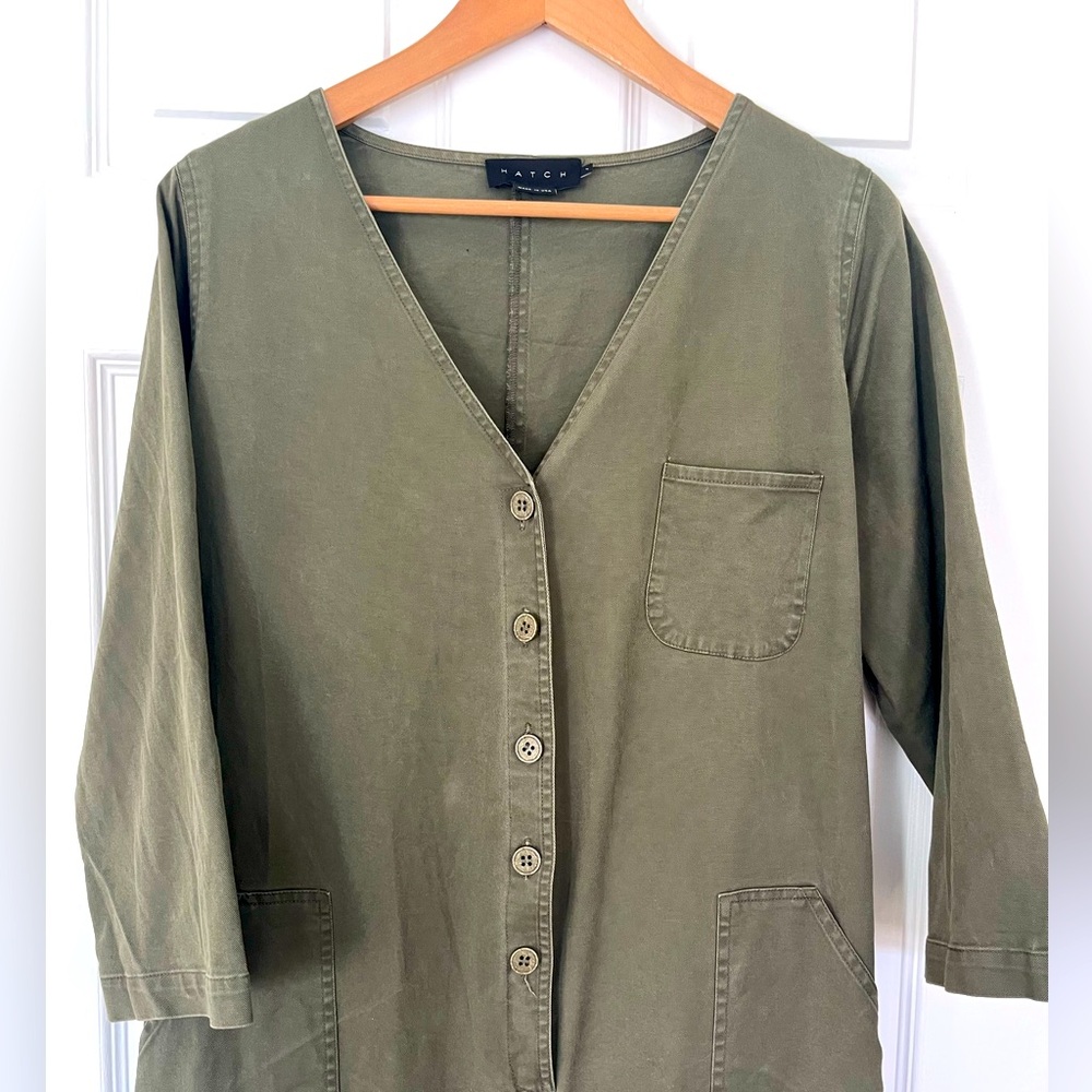 Hatch Khaki jumpsuit
